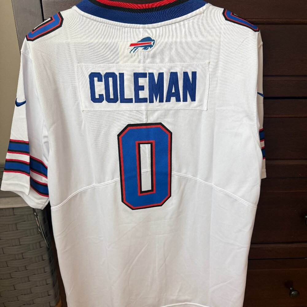 Buffalo Bills Keon Coleman White Alternate Stitched NFL Jersey NWT